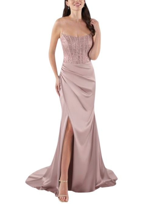 Long dress with appliqué bodice VIVIEN | dress | 75P 53001